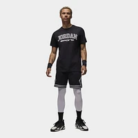 Jordan Dri-FIT Mesh Diamond Shorts Black / White