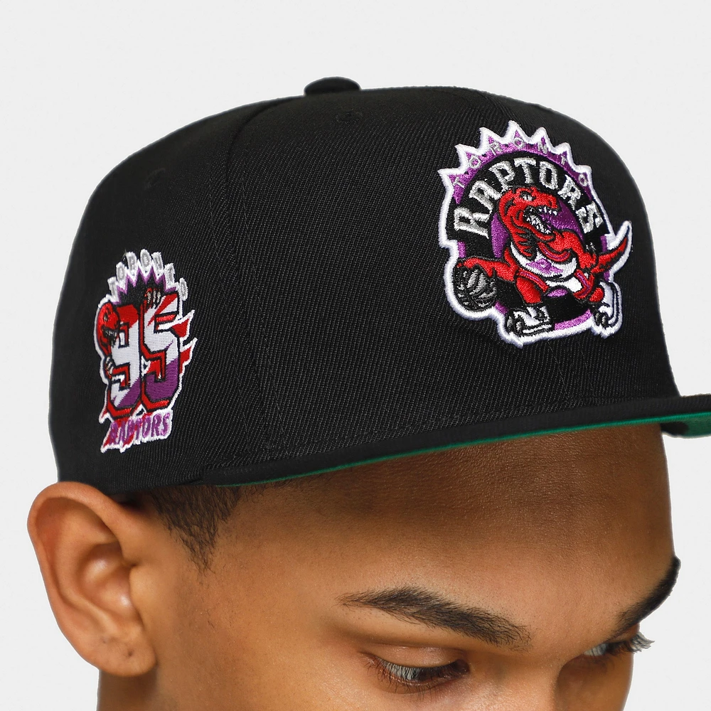 Mitchell & Ness Toronto Raptors Side Jam Snapback / Black