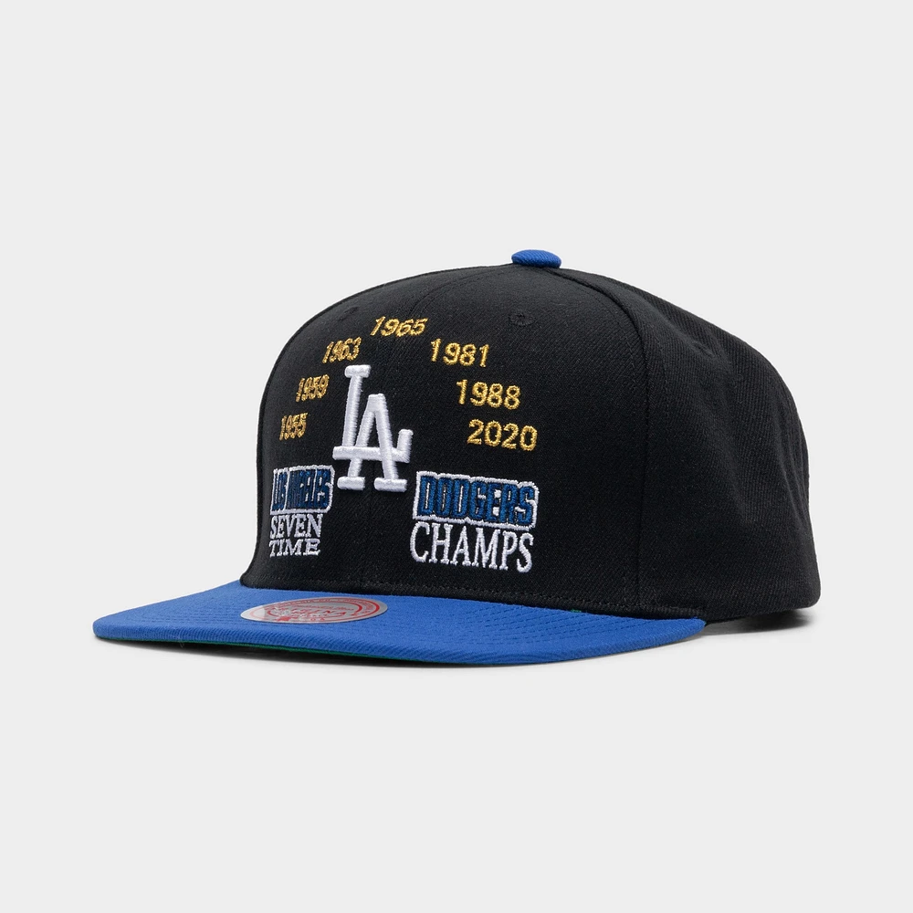 Mitchell & Ness LA Dodgers Champ Is Here Snapback / Black