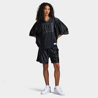 Nike Sportswear Women's Street 6" Satin Graphic Shorts Black / Anthracite