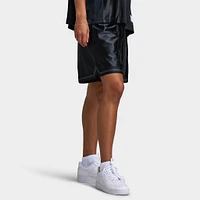 Nike Sportswear Women's Street 6" Satin Graphic Shorts Black / Anthracite