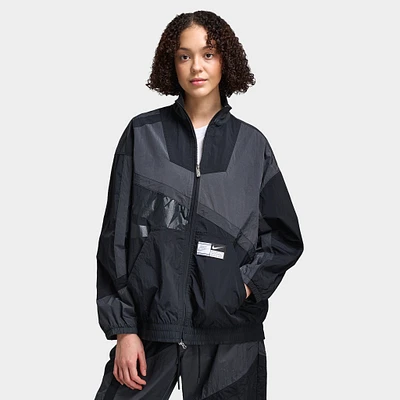 Nike Sportswear Street Women's Woven Jacket Anthracite / Black