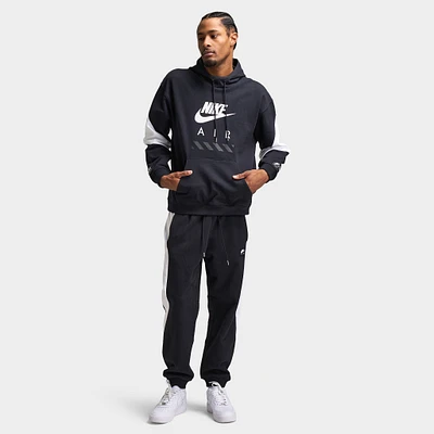 Nike Air Fleece Hoodie Black / White