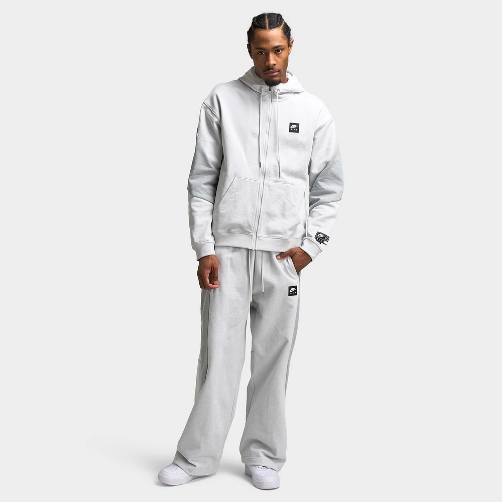 Nike Air Fleece Pants Photon Dust / Light Smoke Grey - Hyper Royal