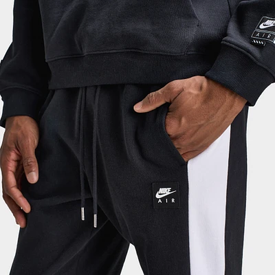 Nike Air Fleece Joggers Black / White