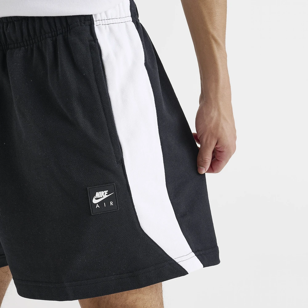 Nike Air Fleece Shorts Black / White