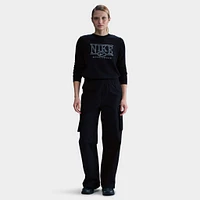 Nike Sportswear Women's Logo Crewneck / Black