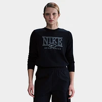 Nike Sportswear Women's Logo Crewneck / Black