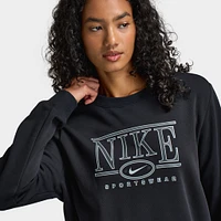 Nike Sportswear Women's Logo Crewneck / Black