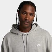 Nike Sportswear Club Fleece Oversized Pullover Hoodie / Dark Grey Heather