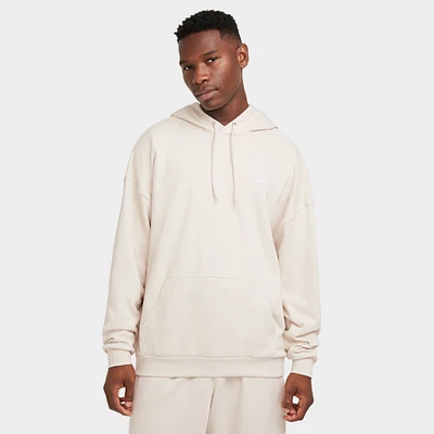 Nike Sportswear Oversized French Terry Pullover Hoodie Light Orewood Brown / - White