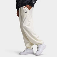 Nike Club Fleece French Terry Oversized Pants Sail / - Black