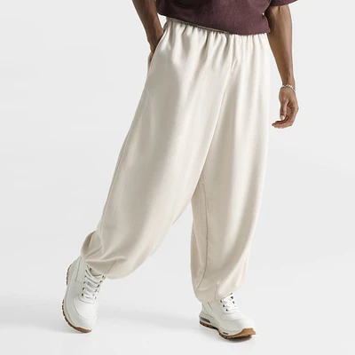 Nike Club Fleece Oversized French Terry Pants Lt Orewood Brn / - White