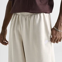 Nike Club Fleece Oversized French Terry Pants Lt Orewood Brn / - White