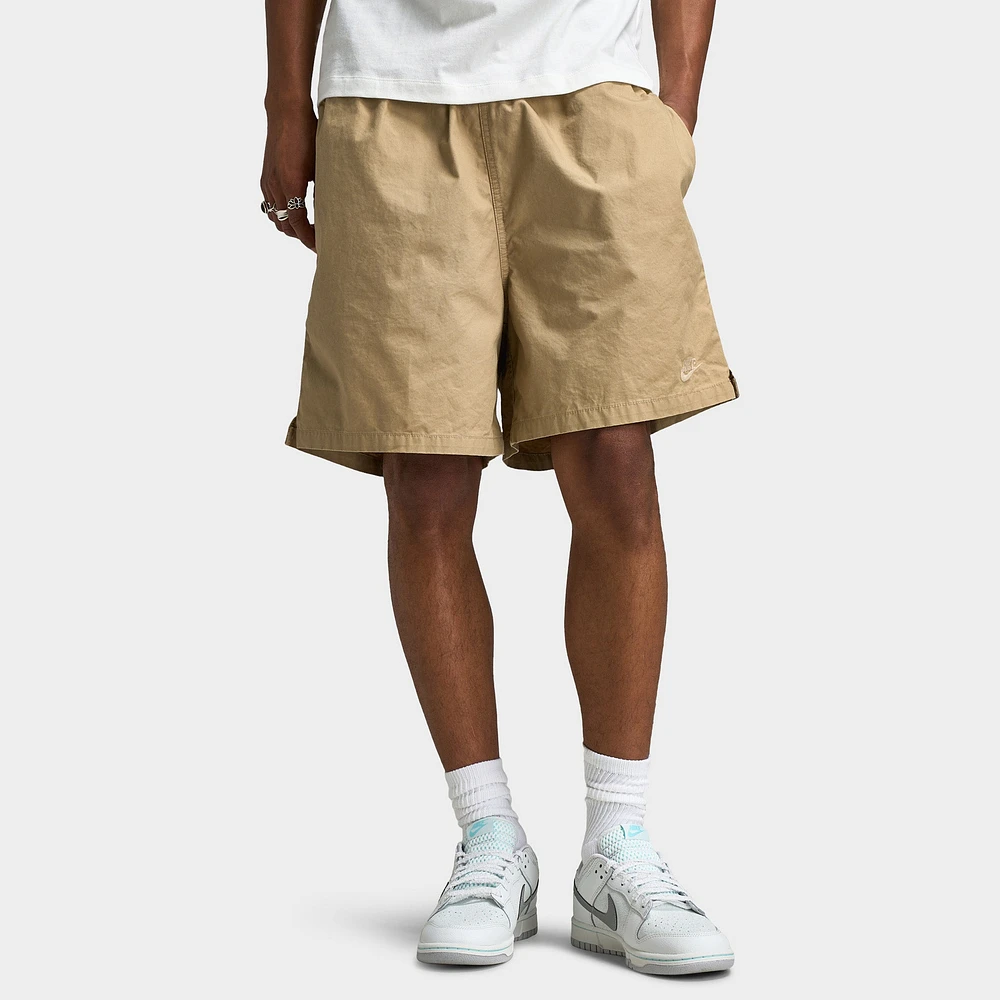 Nike Club Washed Flow Shorts Parachute Beige /