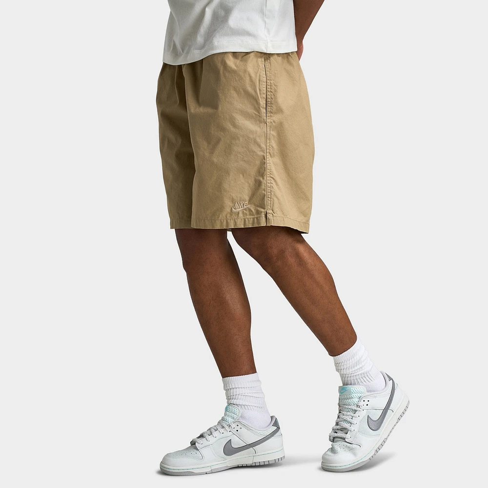 Nike Club Washed Flow Shorts Parachute Beige /