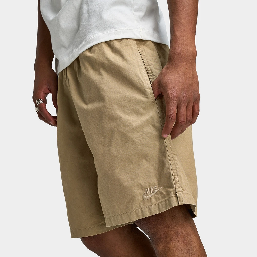 Nike Club Washed Flow Shorts Parachute Beige /