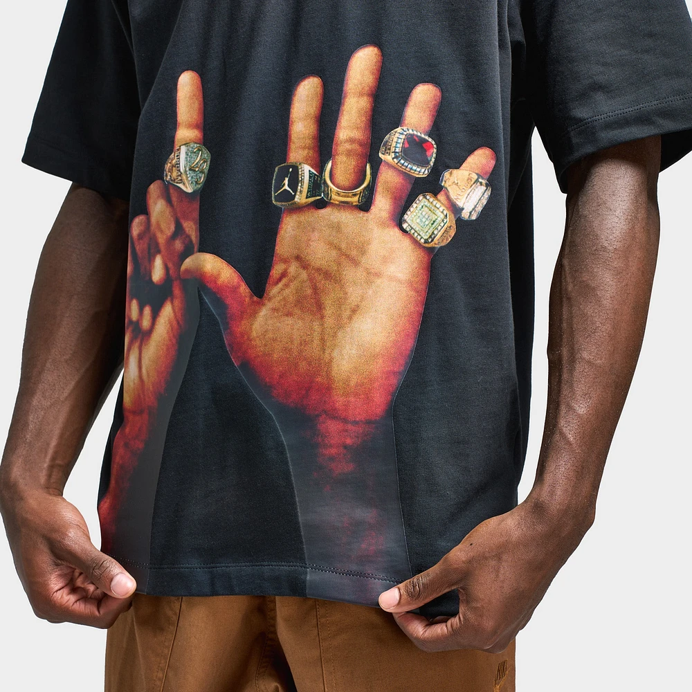 Jordan Flight MVP Rings Graphic T-Shirt Black / Sail