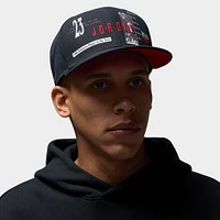 Jordan Pro Structured Strapback Cap Black / Gym Red