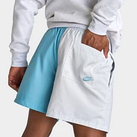 Nike Club 5" Flow Shorts Photon Dust / Denim Turq