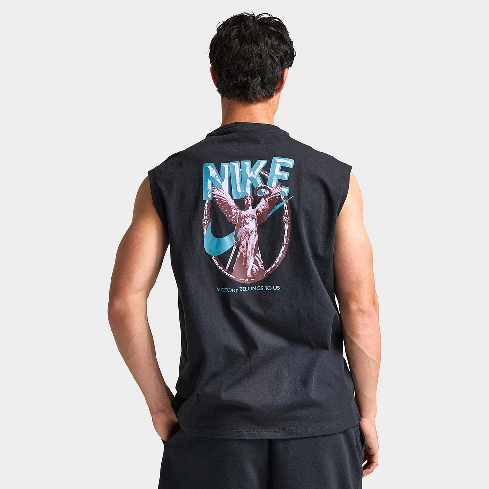 Nike Sleeveless Fitness T-Shirt / Black