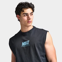 Nike Sleeveless Fitness T-Shirt / Black