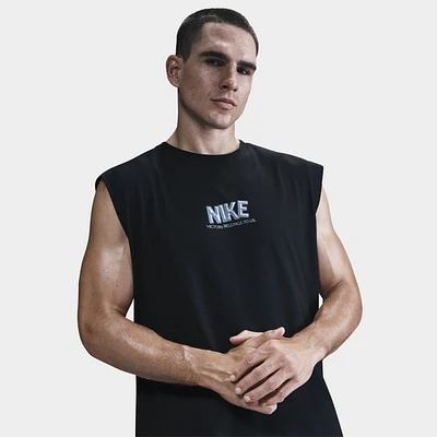 Nike Sleeveless Fitness T-Shirt / Black