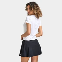 Nike Court Women's Dri-Fit Slam SS Tee French Open White / Black