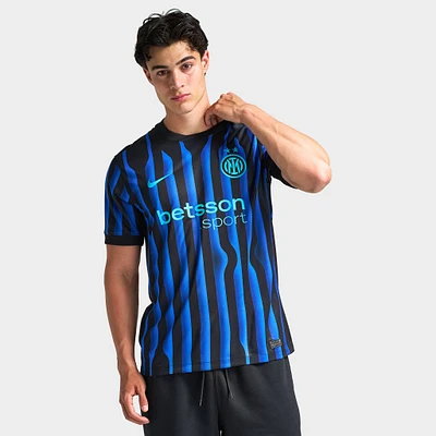 Nike Dri-FIT Inter Milan Home Replica Jersey Lyon Blue / Black - Chlorine