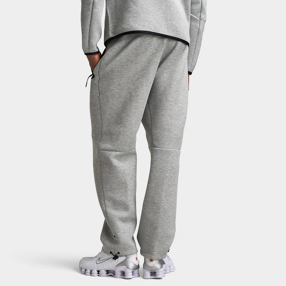 Nike Tech Fleece Open Hem Joggers Dark Heather Grey / Black