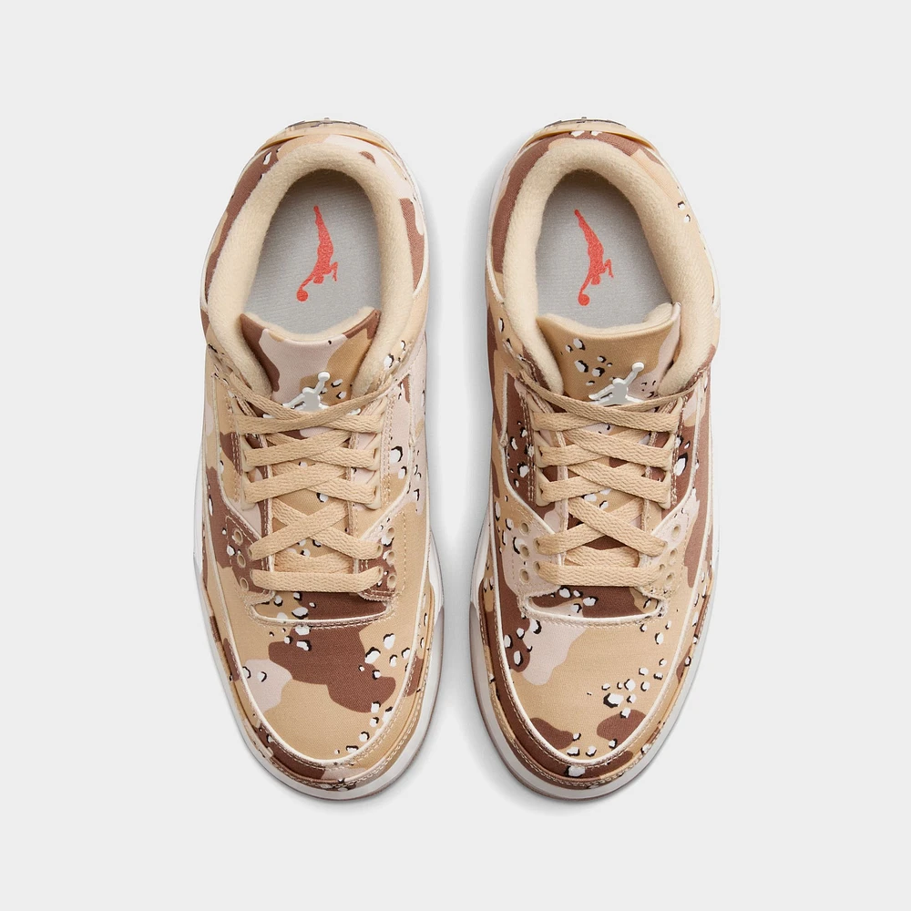 Jordan Women's 3 Retro Tex DK Driftwood / Sail Hemp - Velvet Brown