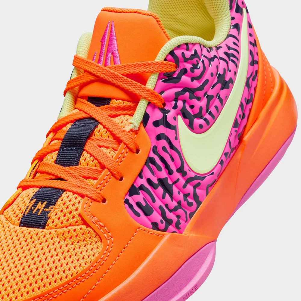 Nike Ja 2 SE GS Obsidian / Light Lemon Twist - Total Orange