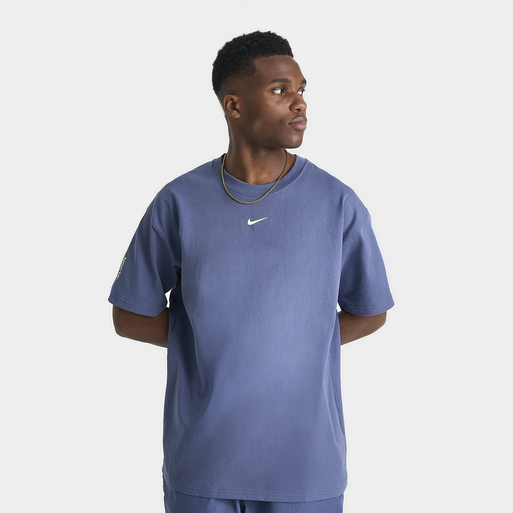 Nike NOCTA NRG CS T-Shirt Diffused Blue / Black - Citron Tint