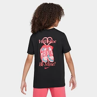 Nike Sportswear Juniors' Be Mine T-Shirt / Black
