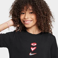 Nike Sportswear Juniors' Be Mine T-Shirt / Black