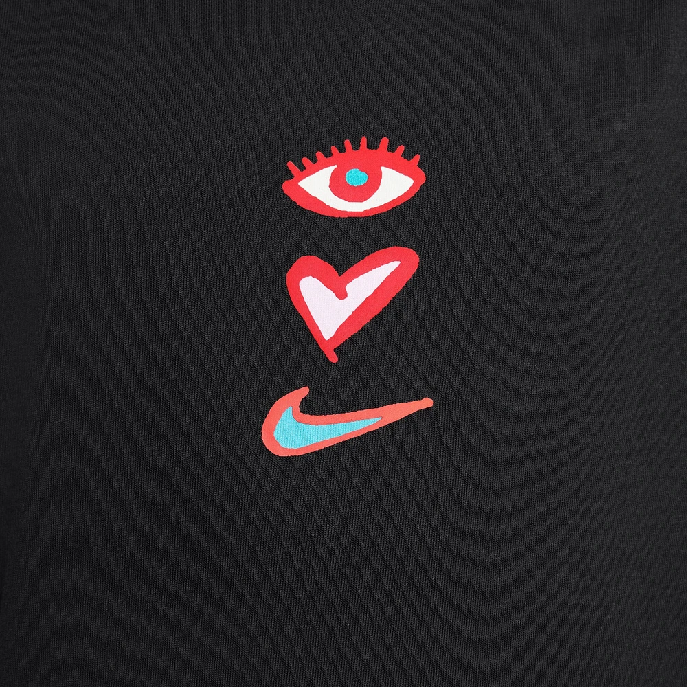 Nike Sportswear Juniors' Be Mine T-Shirt / Black