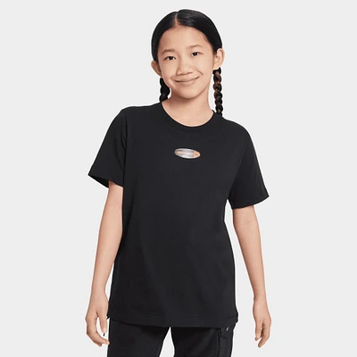 Nike Sportswear Juniors' Graphic T-Shirt / Black