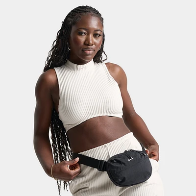 Nike Aura Waistpack (1L) Black / Black / Matte Silver