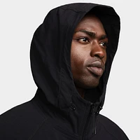 Nike Tech Woven Full Zip Windrunner Jacket Black /
