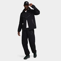 Nike Tech Woven Full Zip Windrunner Jacket Black /