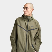 Nike Tech Woven Full-Zip Windrunner Jacket Medium Olive / - Black
