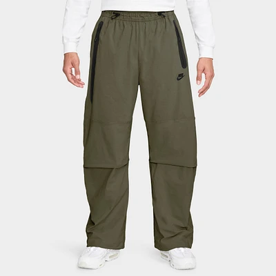 Nike Tech Woven Oversized Pants Medium Olive / - Black