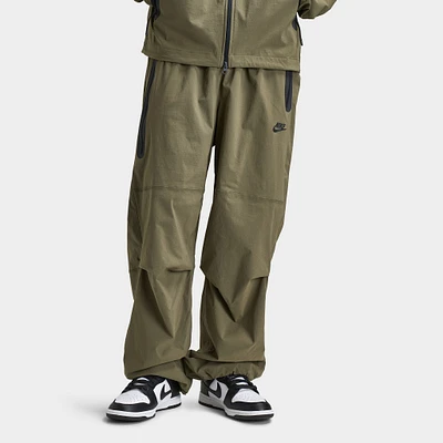 Nike Tech Woven Oversized Pants Medium Olive / - Black