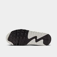 Nike Women's Air Max 90 White / Flat Pewter - Light Orewood Brown