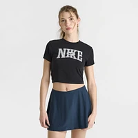 Nike Women's Slim Crop T-Shirt / Black