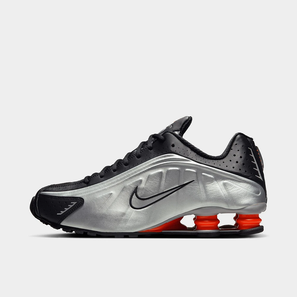 Nike Shox R4 Metallic Silver / Black