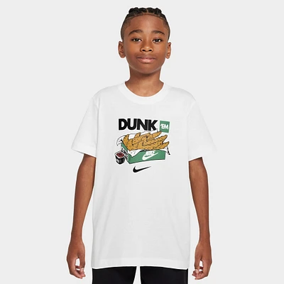 Nike Sportswear Juniors' Graphic T-Shirt / White