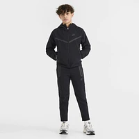 Nike Sportswear Junior Boys' Tech Woven Full Zip Hoodie Black /
