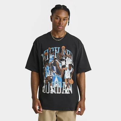 Jordan Flight Essentials Oversized Graphic T-Shirt Black / Dark Powder Blue