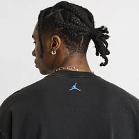 Jordan Flight Essentials Oversized Graphic T-Shirt Black / Dark Powder Blue